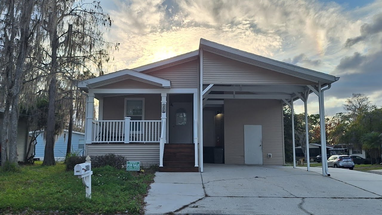 Se Vende Mobile Home de 3 Dormitorios 2 Baños en Comunidad ALL AGES en Kissimmee, Florida 34746