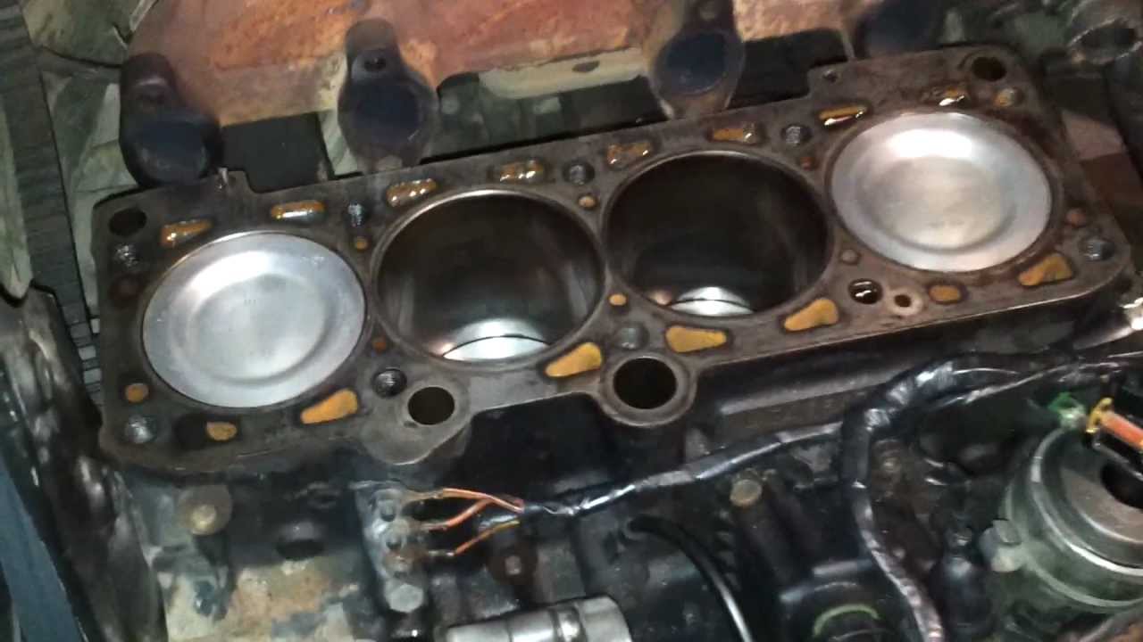 Colocando o motor ap 2.0 no ponto - Golf Mexicano Cabecote fluxo cruzado