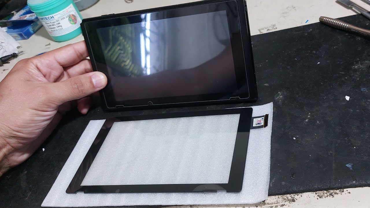 Nintendo Switch, Como trocar o Touch Screen. Vídeo acelerado e Narrado!