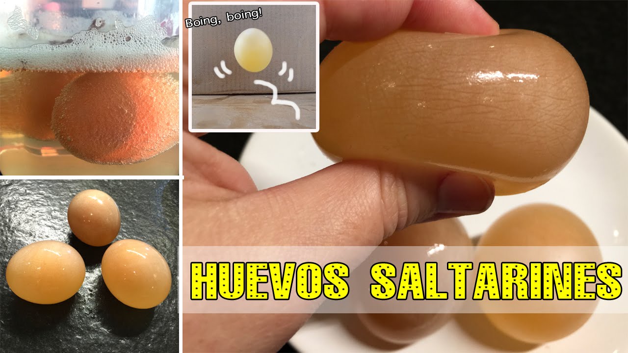 Experimento para niños: HUEVOS SALTARINES