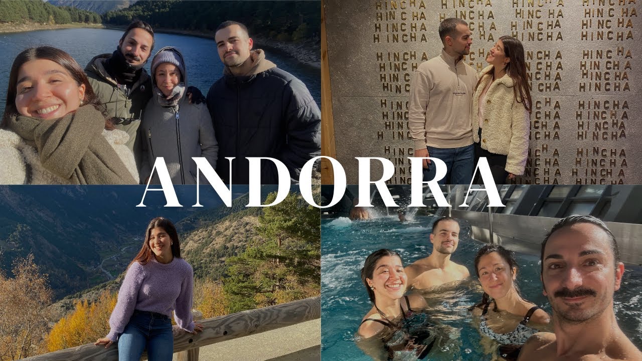 VLOG: Primera vez en ANDORRA!💫 Caldea, hincha, compras...