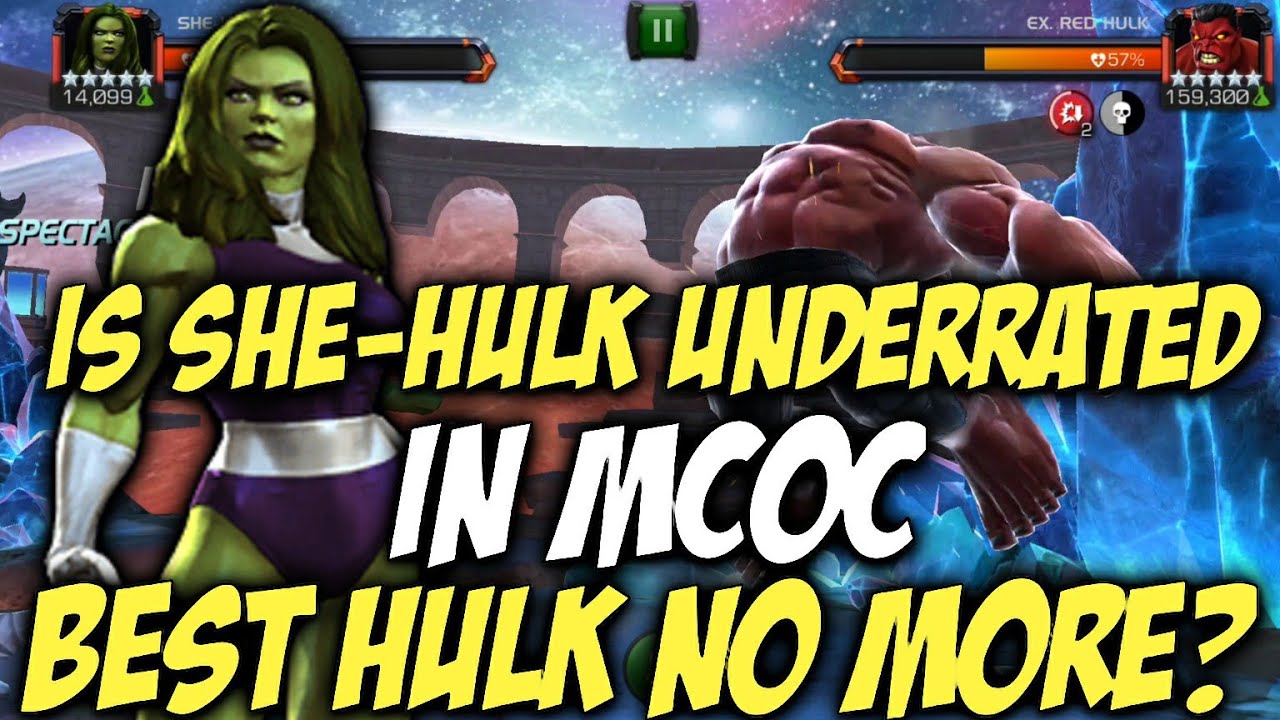 Is She Hulk Underrated In MCOC? | Best Hulk No More? | Marvel Contest Of Champions