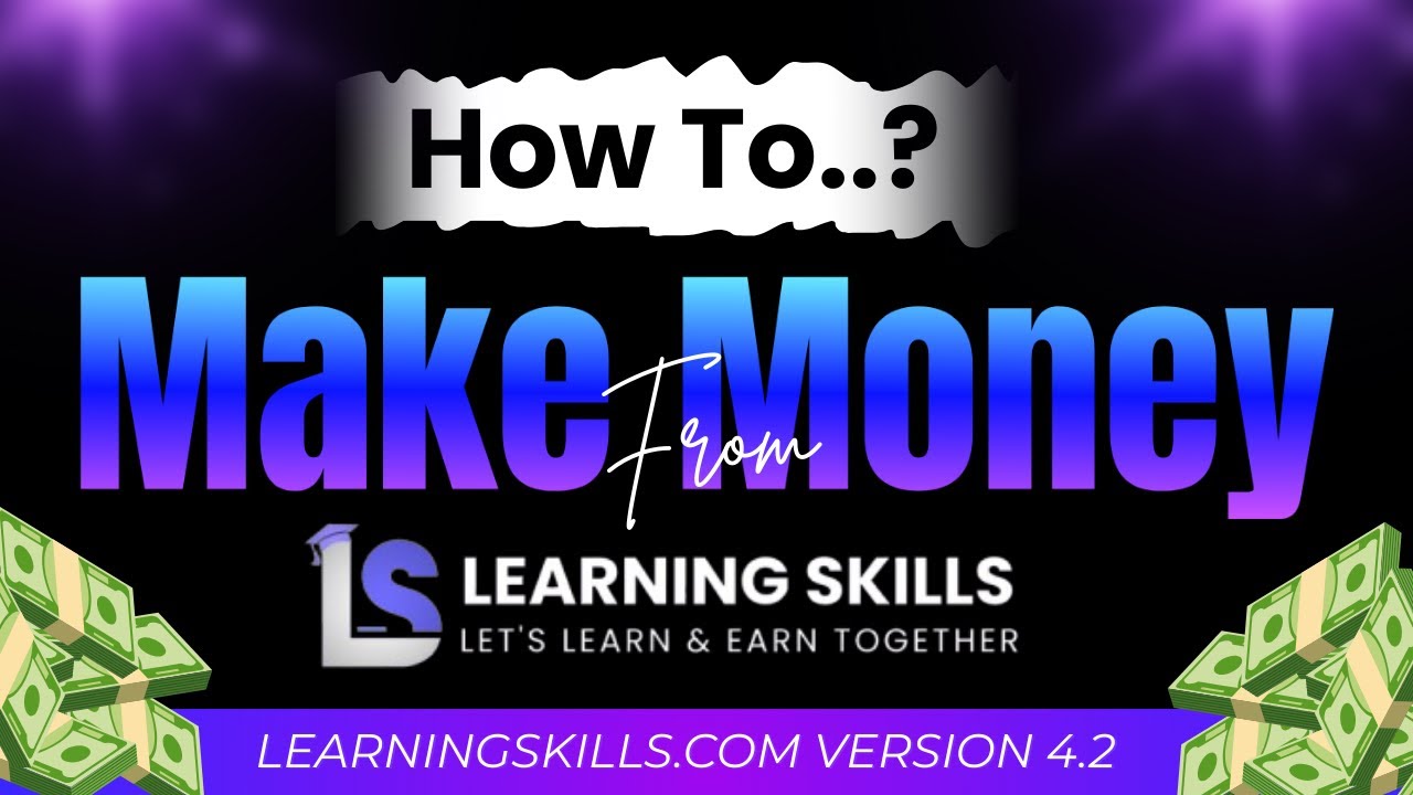 MAKE MONEY AS A STUDENTS WITH LEARNINGSKILLS | #workfromhome #earning #jobs #skills #students