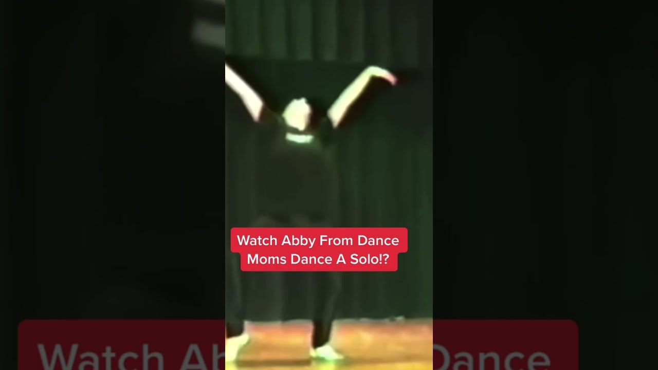 Посмотрите, как Эбби Ли Миллер из Dance Moms исполняет сольное выступление в подростковом возрасте!