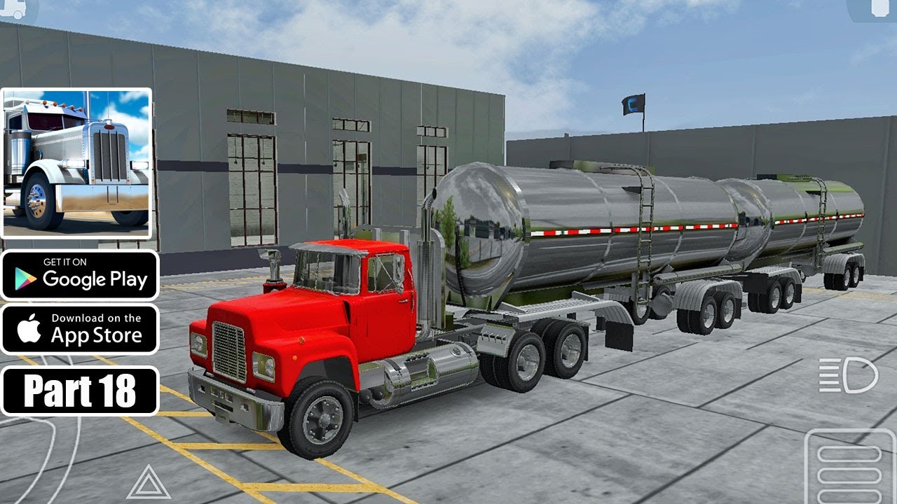 Universal Truck Simulator - Driving Mack R Day Cab 6×4 Truck - Android Gameplay #18