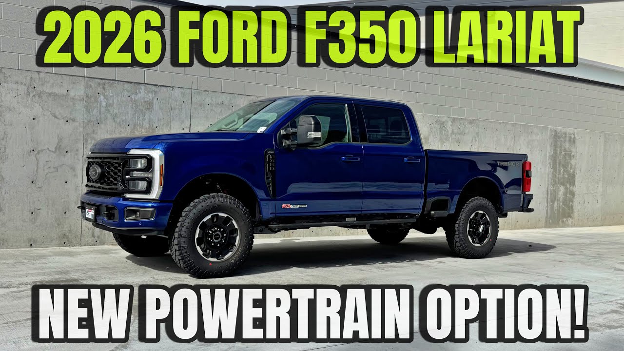 Ford F350 Lariat Tremor 2026 года: новый вариант силовой установки!