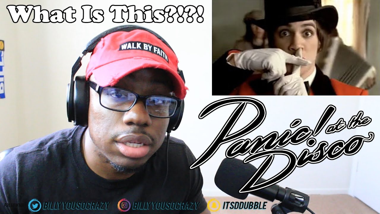 Panic! At The Disco - I Write Sins Not Tragedies REACTION! WHAT WAS THIS I WATCHED? LMAO