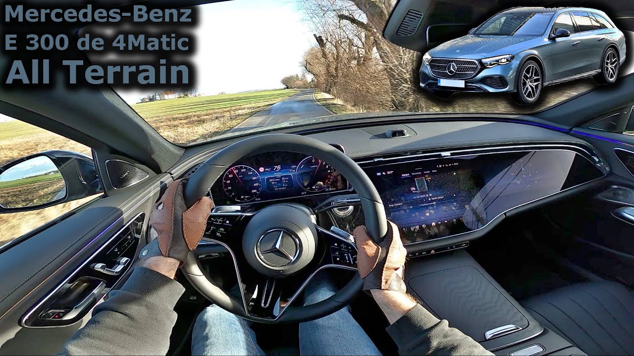 2024 Mercedes-Benz E 300 de 4MATIC All-Terrain | POV test drive