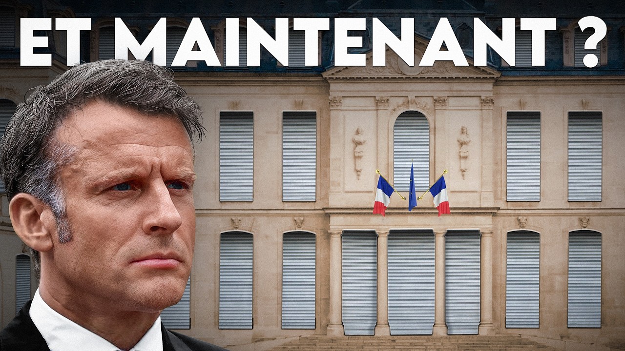 Macron se retrouve seul, vers une dissolution ou démission ? 