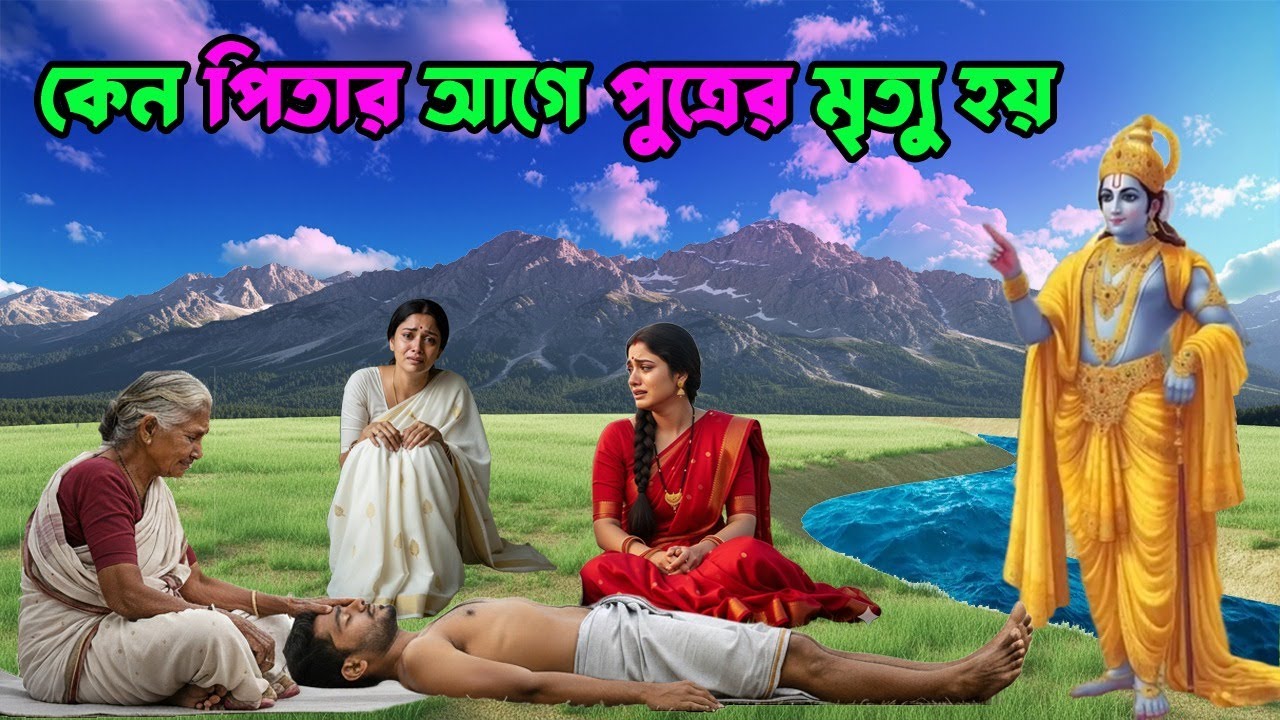 🌺ভগবান শ্রীকৃষ্ণ বলেছেন🌺 কোন সন্তান মা বাবার আগেই মৃত্যু বরণ করে এবং তা কোন পাপের কারণে ঘটে ।