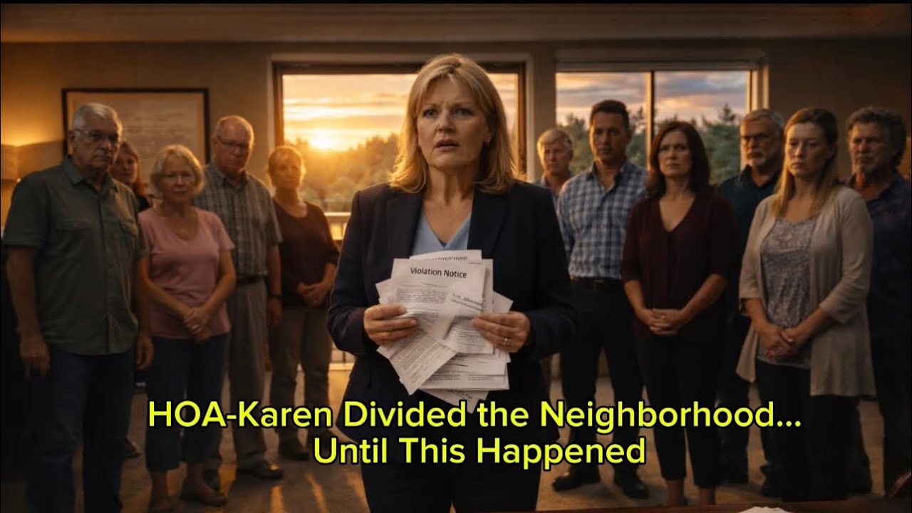 HOA-Karen turned Neighbors Against Each Other