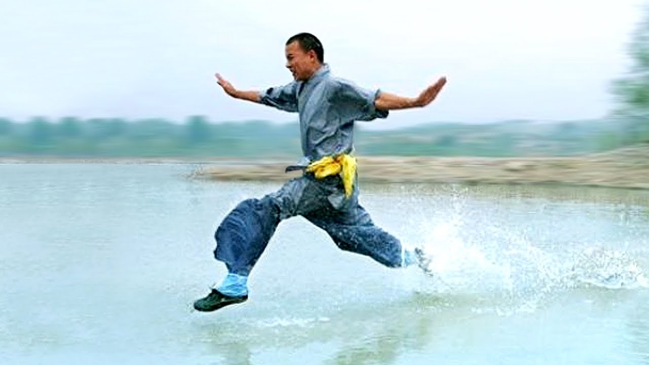 This Guy Can Run On Water…
