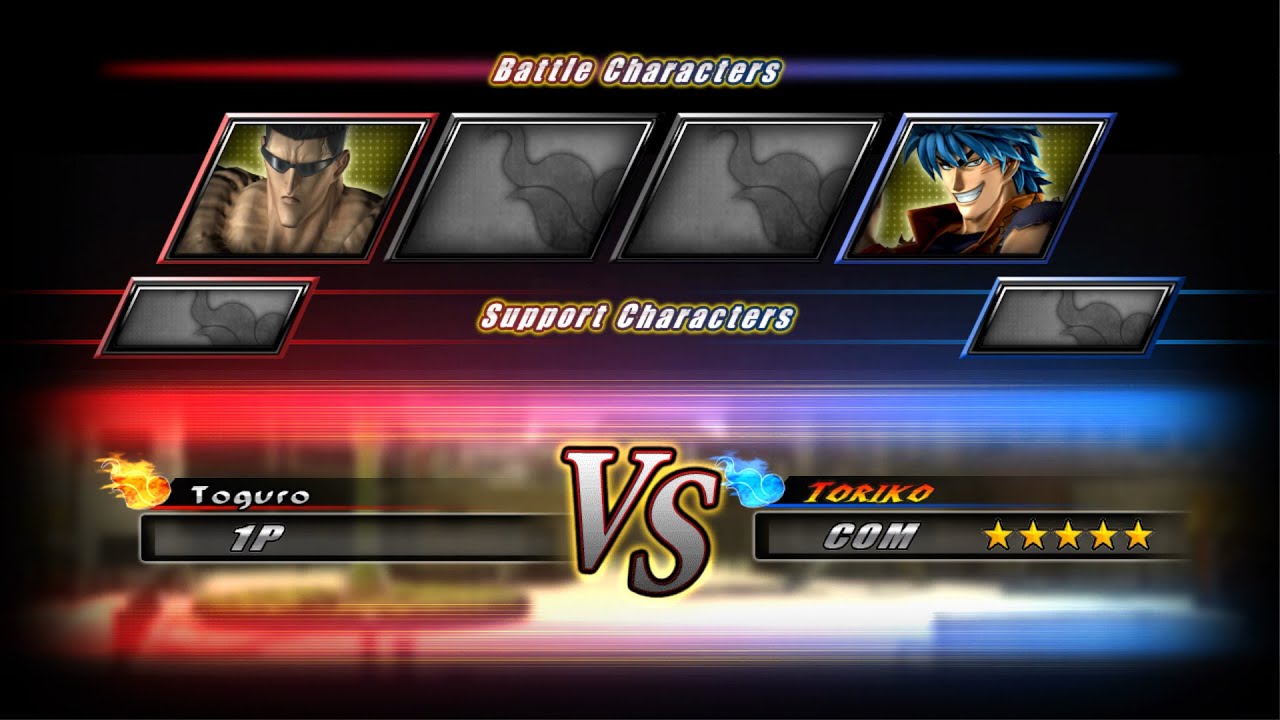 Toguro vs Toriko - J-Stars Victory VS+