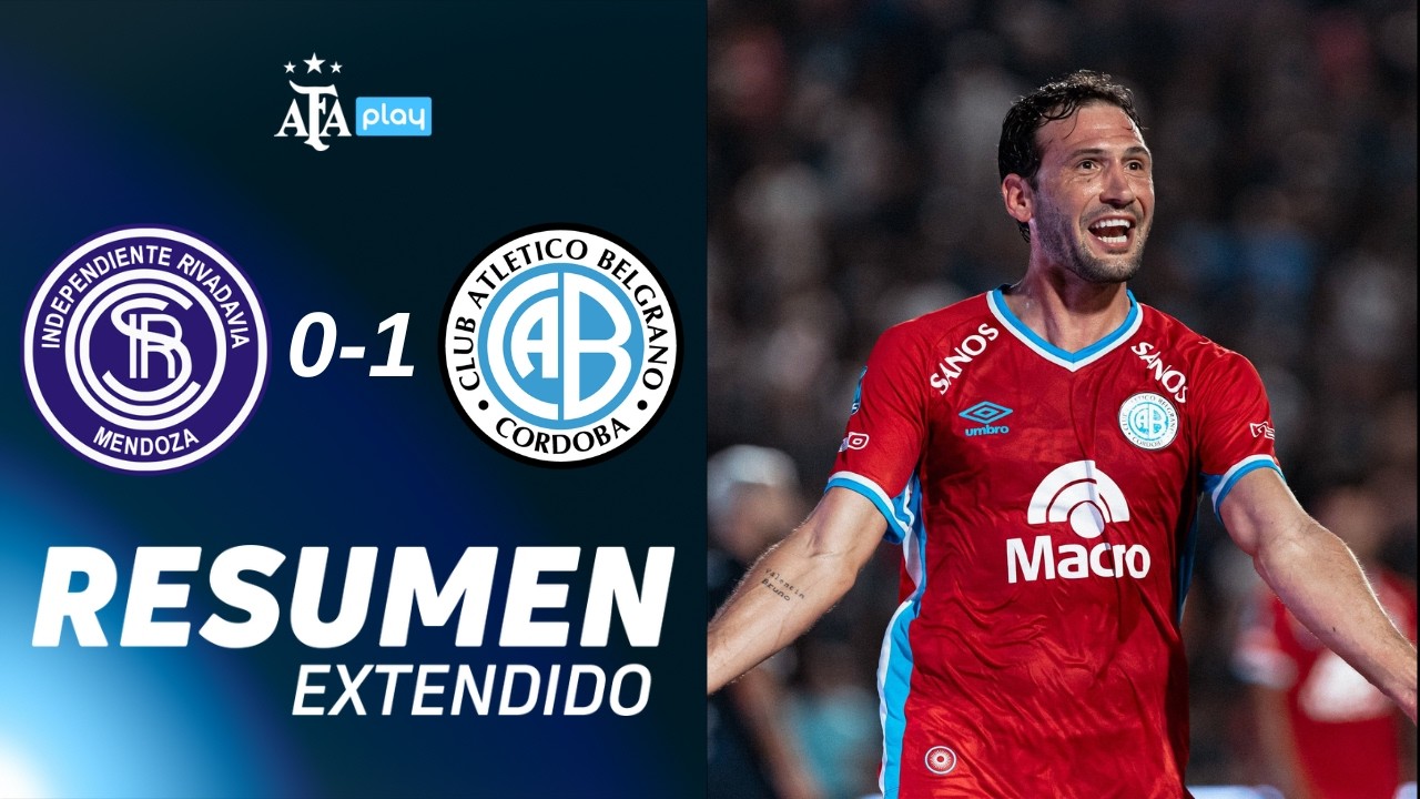 Independiente Rivadavia 0 vs. 1 Belgrano | #TorneoApertura2026 | Resumen Extendido | Fecha 5