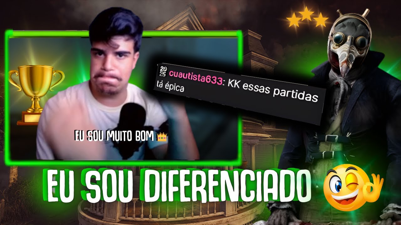 EU SOU UM PLAYER DIFERENCIADO NO DBD kkkk