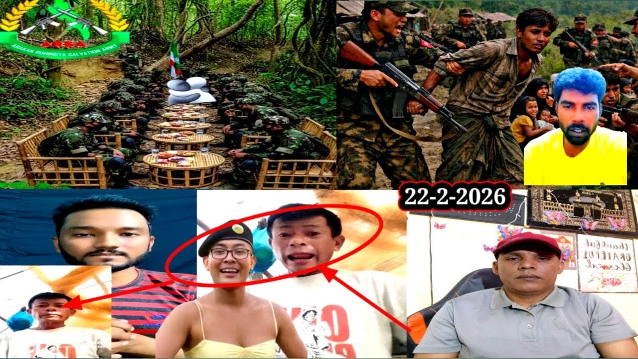 22 February 2026 Rohingya Breaking News In Arkan Situations Kingdom of Arkan Tv Live Stream