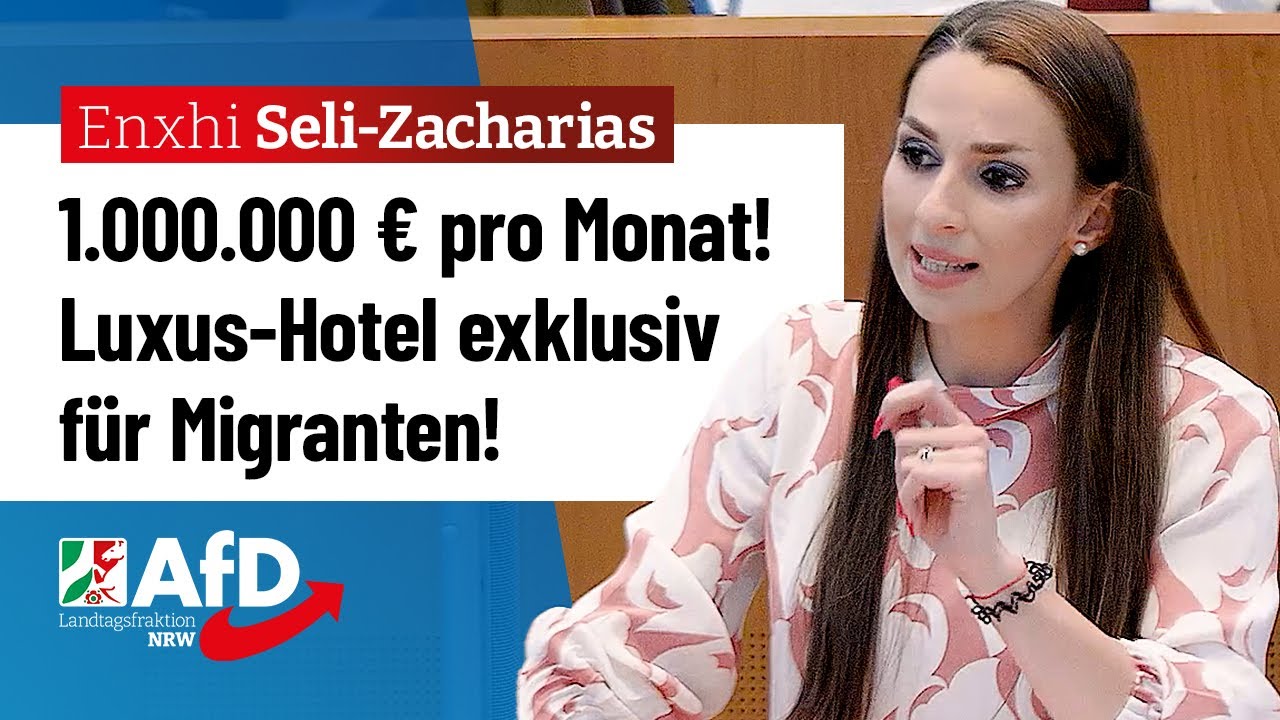 Luxus-Hotel für Migranten! – Enxhi Seli-Zacharias (AfD)