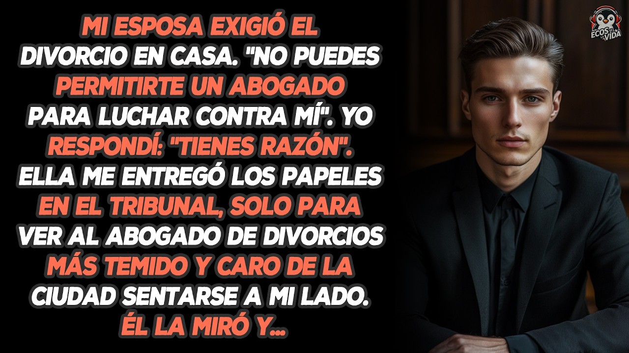 Mi Esposa Exigió El Divorcio En Casa. 