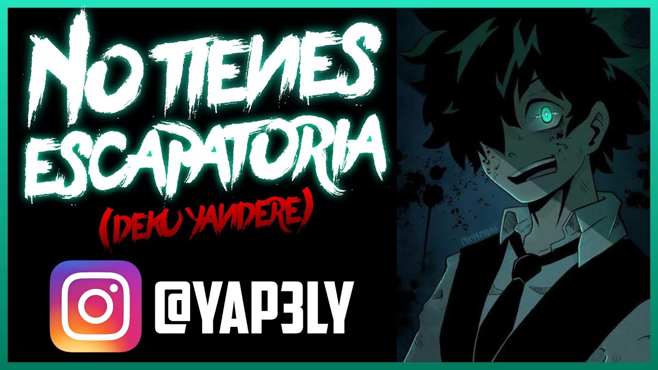 No tienes escapatoria 🔪🤭 | ASMR Anime Español | Roleplay | Deku Yandere | Deku Villano