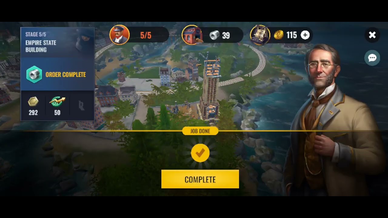 Part 38 of railroad Empire finishing the Empire State Building