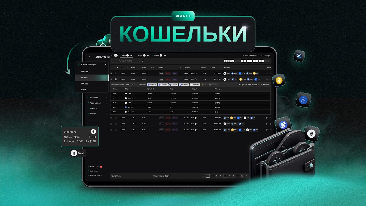 4. Кошельки - полный обзор