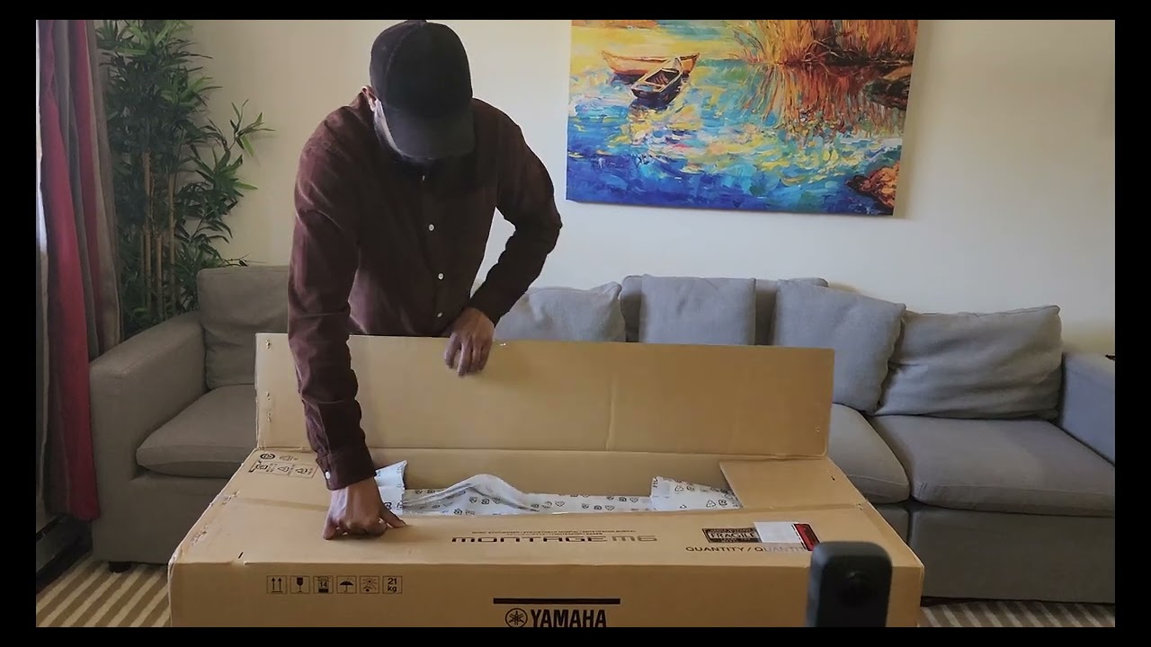Yamaha Montage M6 Unboxing 2024