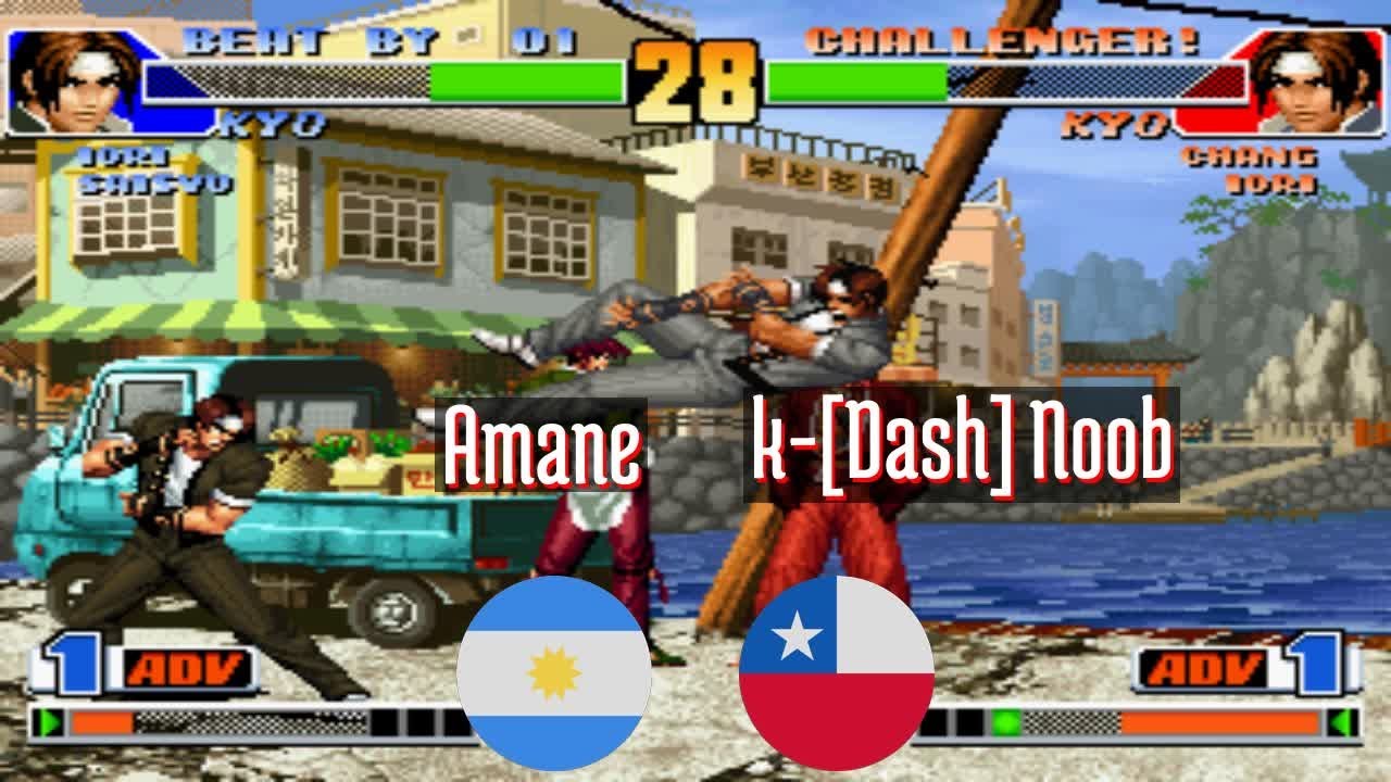 FT5 @kof98: Amane (AR) vs k-[Dash] Noob (CL) [King of Fighters 98 Fightcade] Dec 1