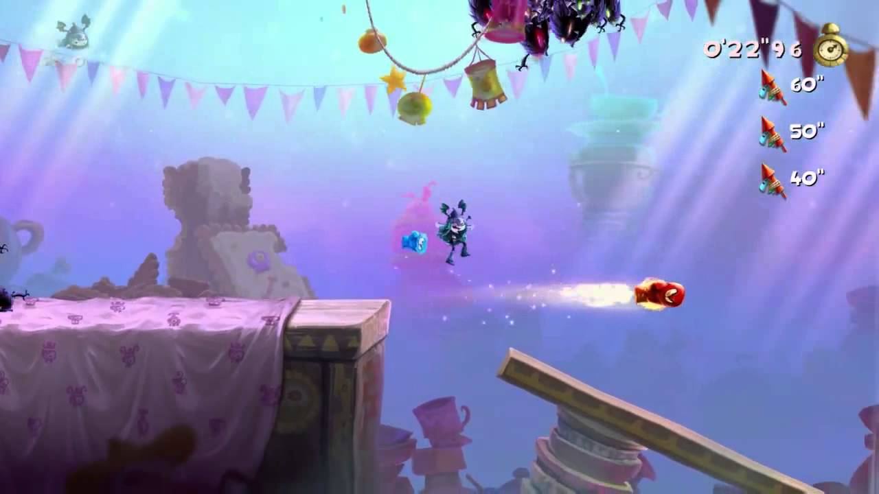 Rayman Legends WR 26'46 Lucha Libre Get Away (invasion)