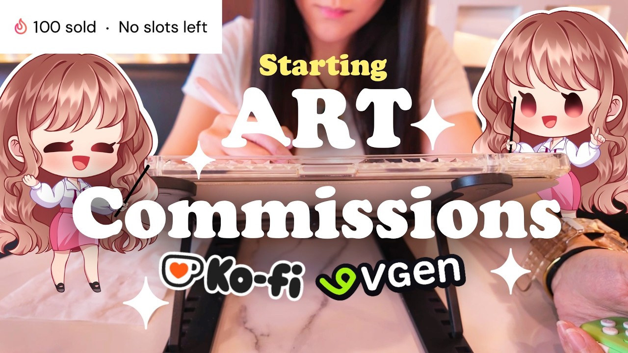 How to Start ART COMMISSIONS from Planning to Promoting! 💰(commission tips & tricks)