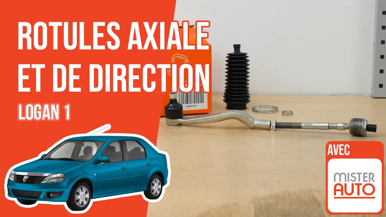 Changer la Rotule Axiale et la Rotule de Direction Logan 1 🚗