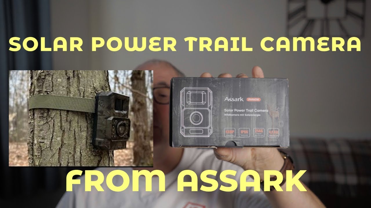 The Assark Solar Power Trail Cam