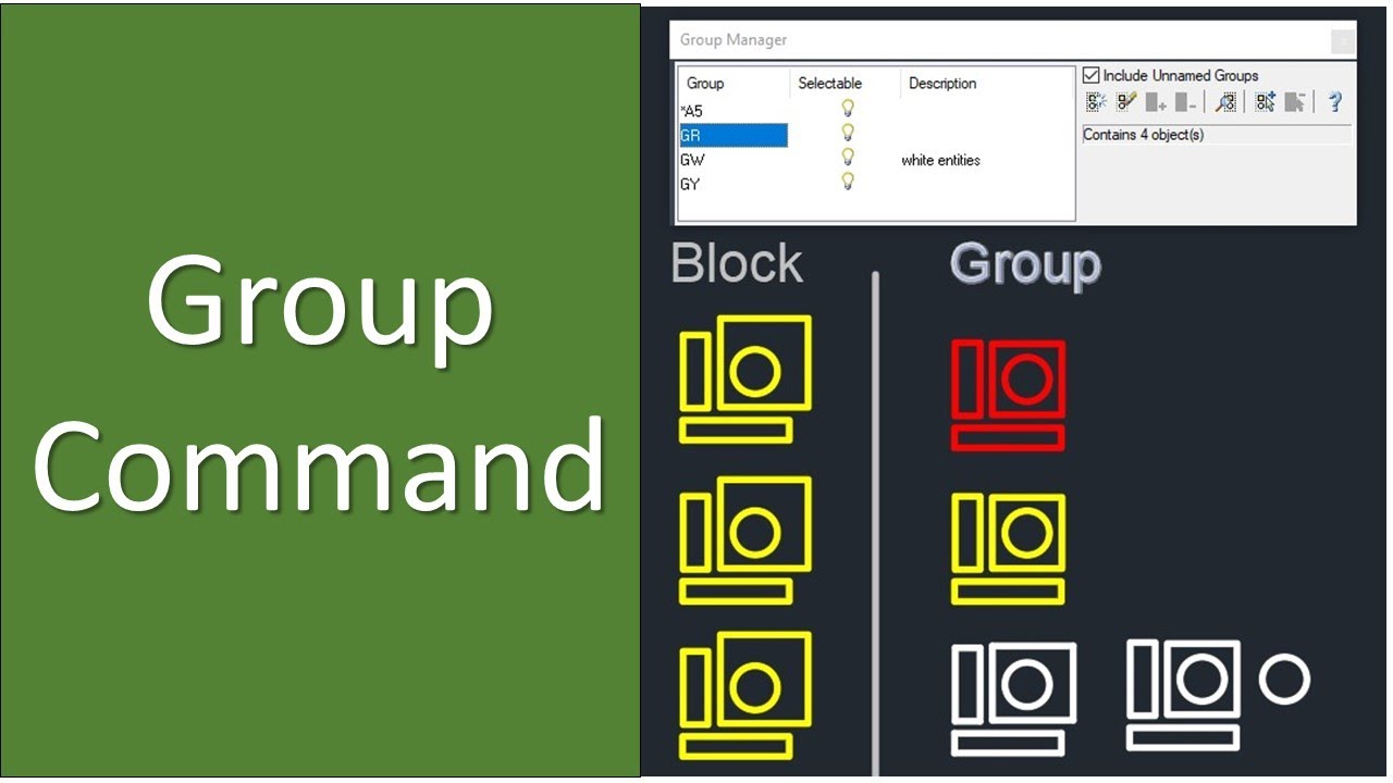 Group Command & Options