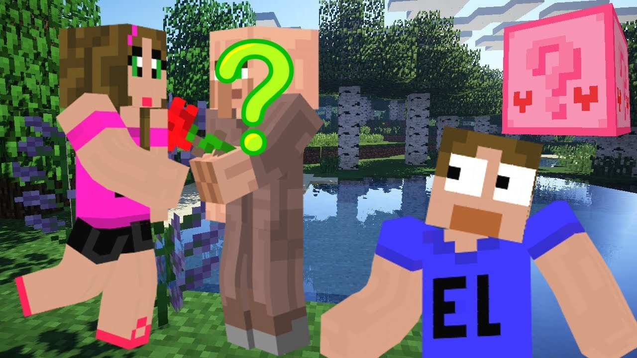 [EL] Lucky Block Challenge: KIRIA ESCE CON UN ALTRO?! (Fan-Made)