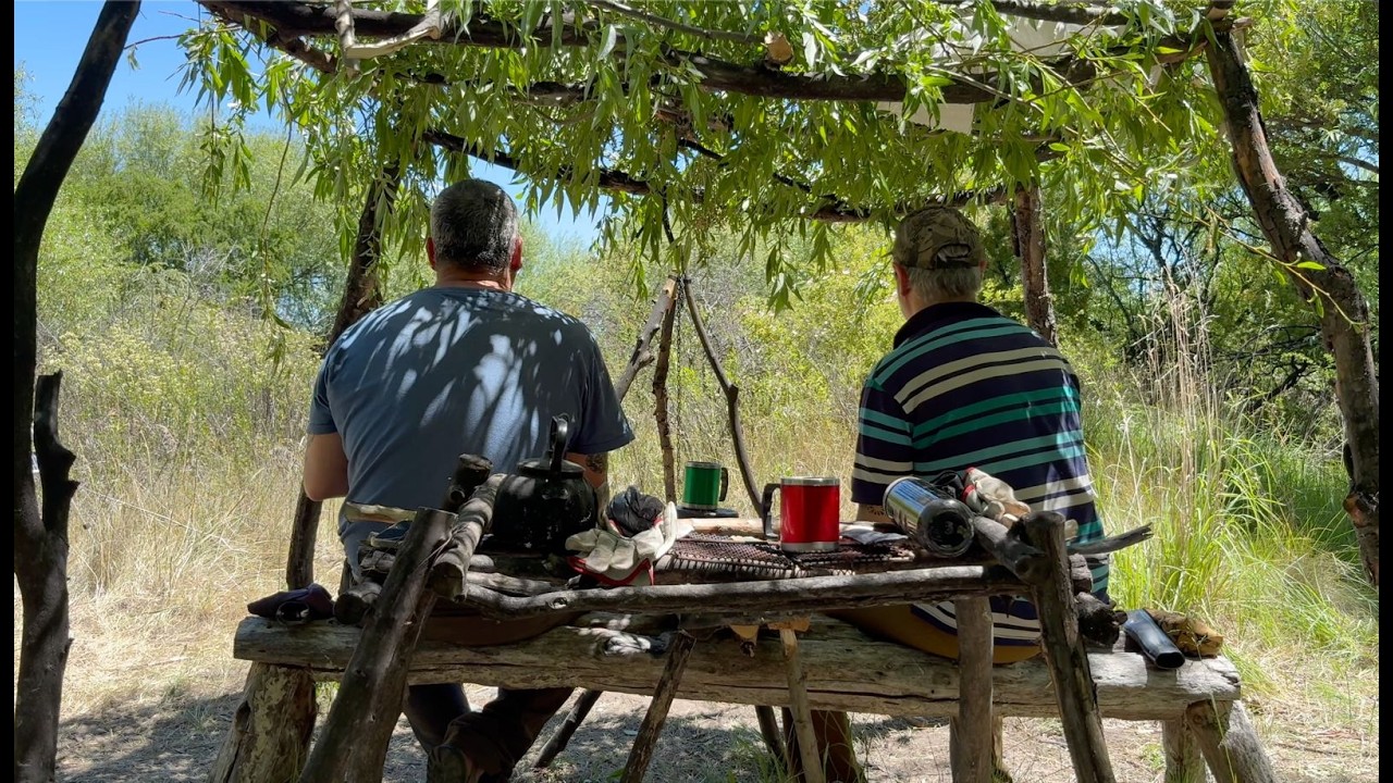 Calcinados, deshidratados y Bushcraft en la estepa patagónica