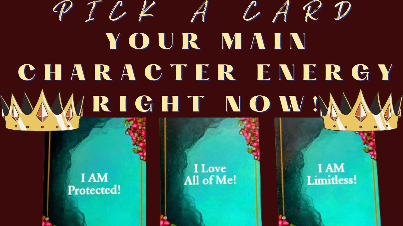 ✨Pick A Card💫What's Your Main Character Energy Right Now? Collab with @odessamoll Timeless Tarot