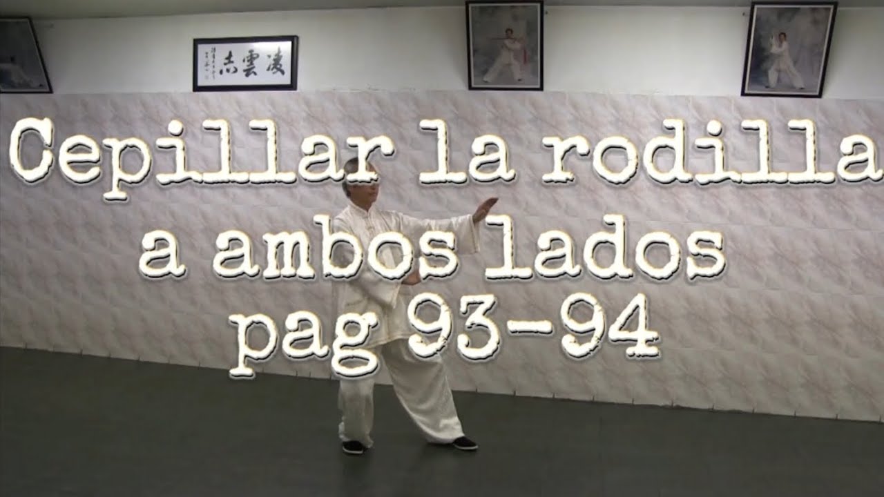 Chikung Taichi Haoqing Liu online mov 8b (Cepillar la rodilla a ambos lados)
