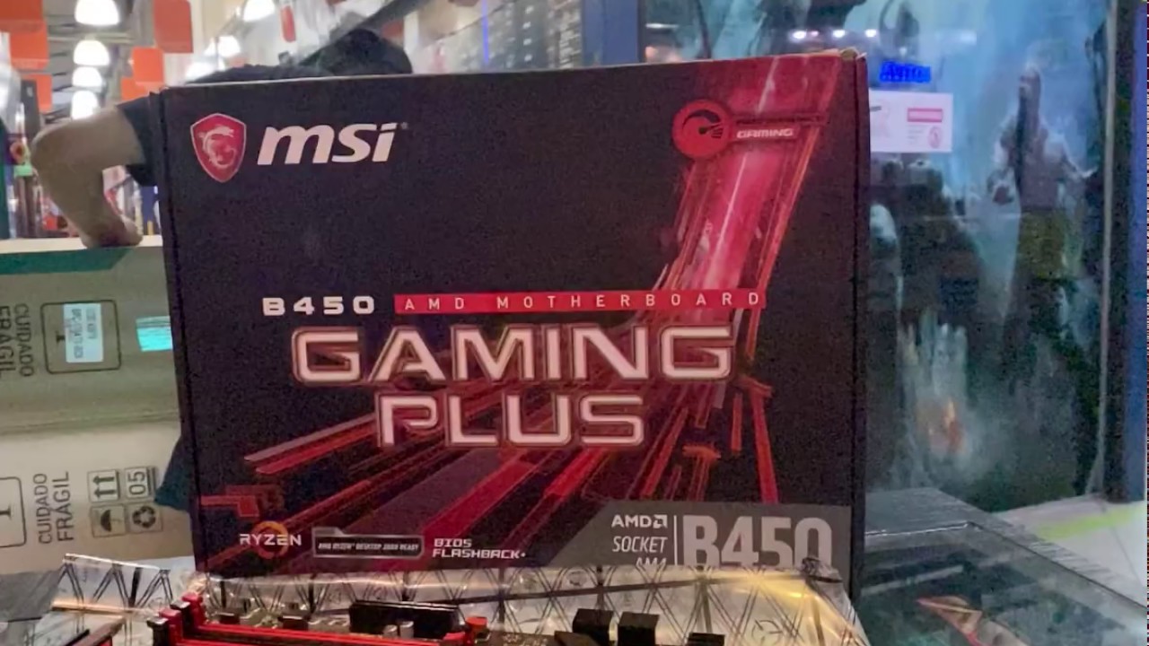 Placa-m&atilde;e Msi B450 Gaming Plus Crossfire Amd Am4 Ddr4