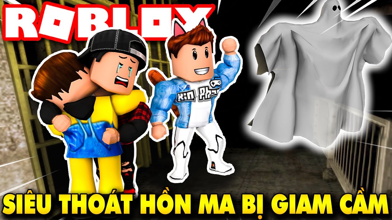 Roblox | TEAM LẦY SIÊU THOÁT HỒN MA BỊ GIAM GIỮ TRONG NHÀ TÙ HOANG - The Asylum Chapter 2 | KiA Phạm