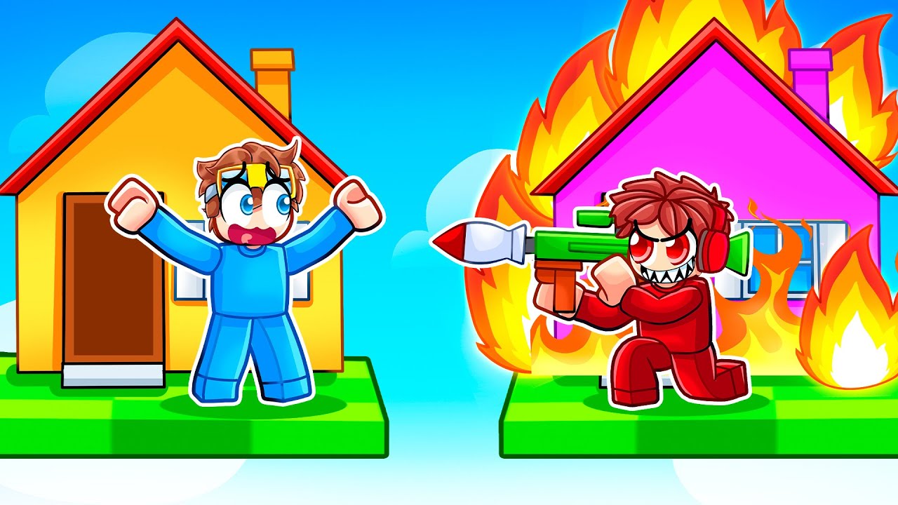 Кэш против Нико УЖАСАЮЩЕЕ ЖИЛЬЕ в Roblox!