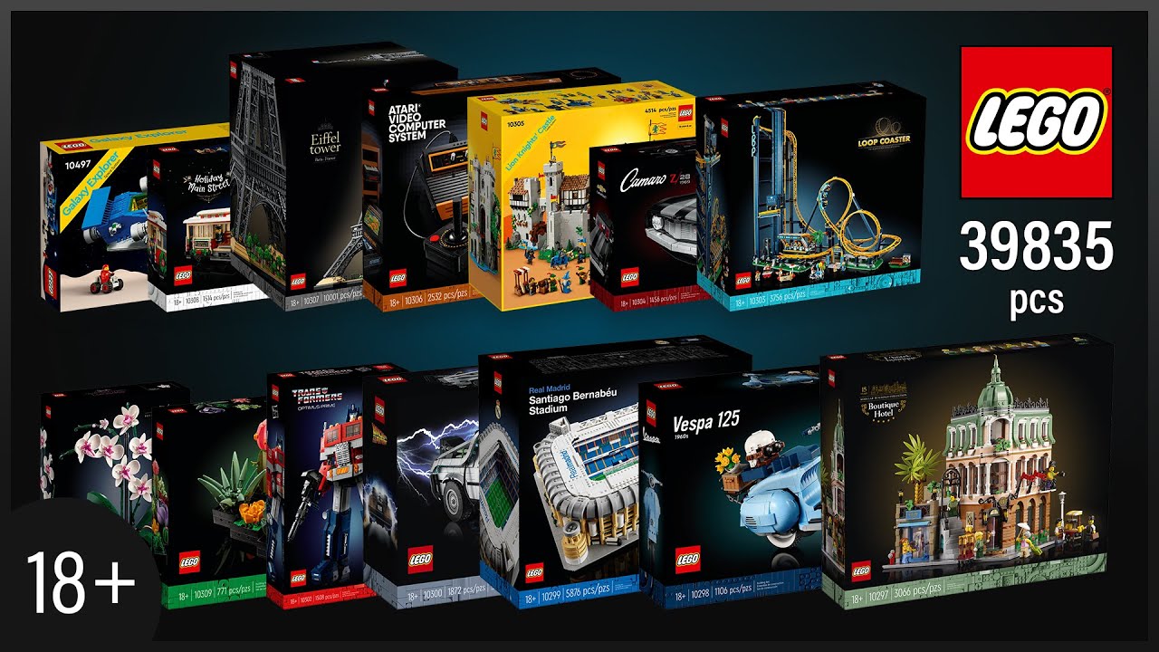 All LEGO® ICONS™ 2022 (14in1)[39835 pcs] Speed Build 