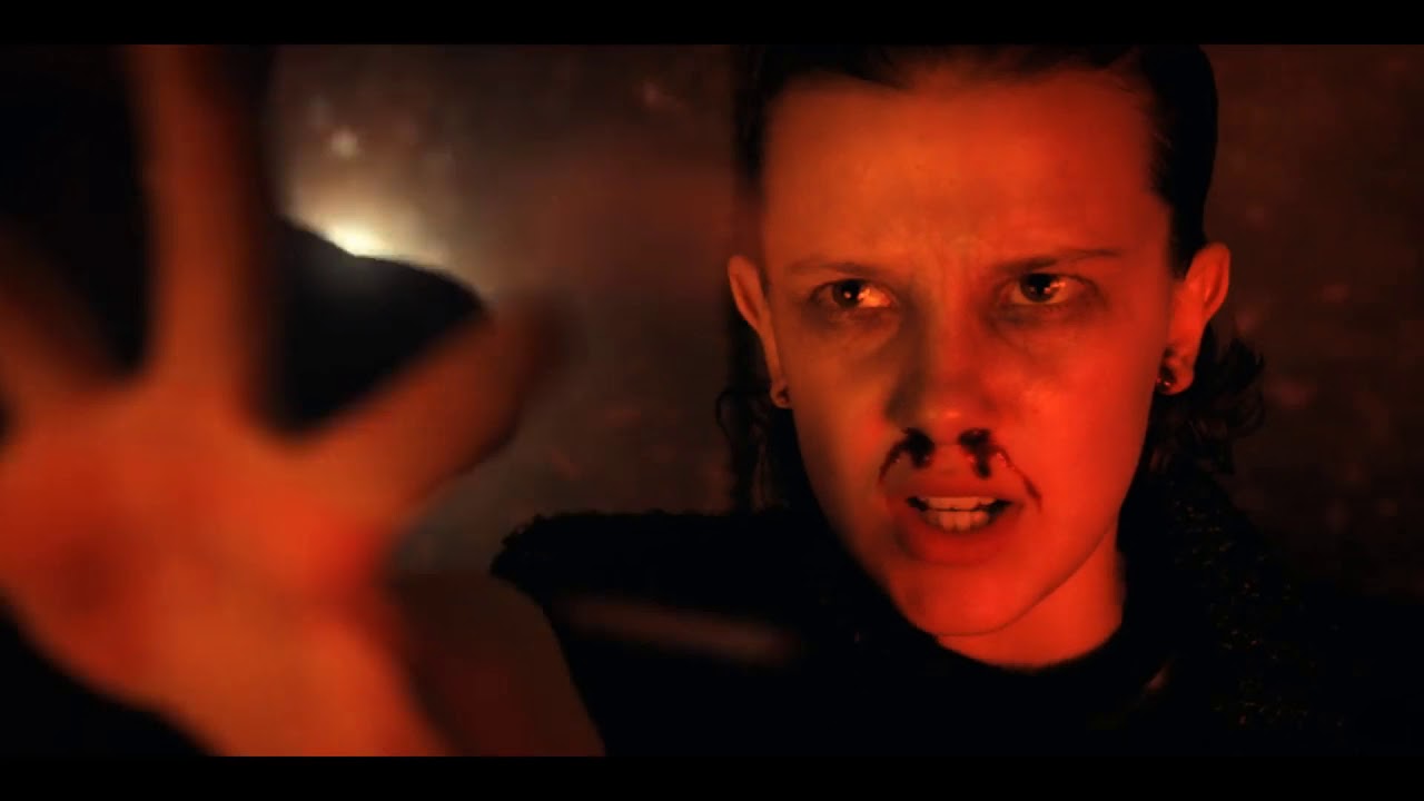 Stranger Things 2 - Eleven Closes Gate / Monster Trapped Scene