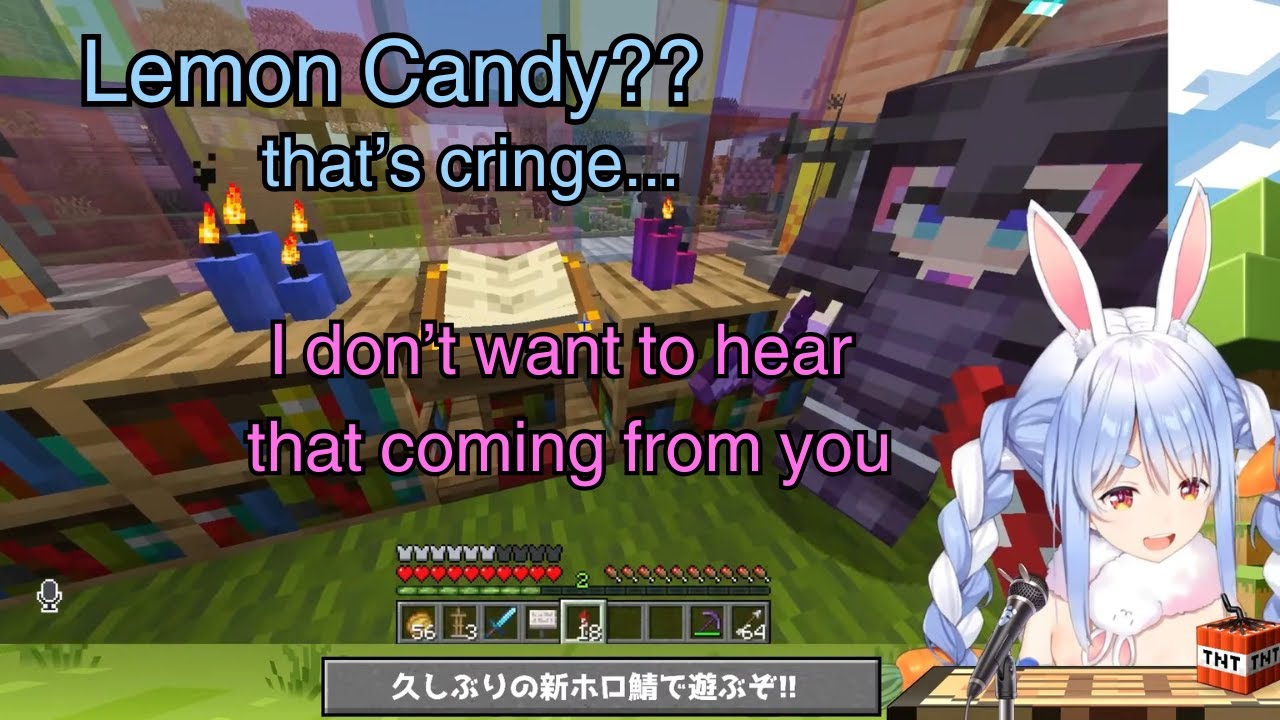 Pekora comes back to Minecraft! All PekoVivi Interactions Part 1
