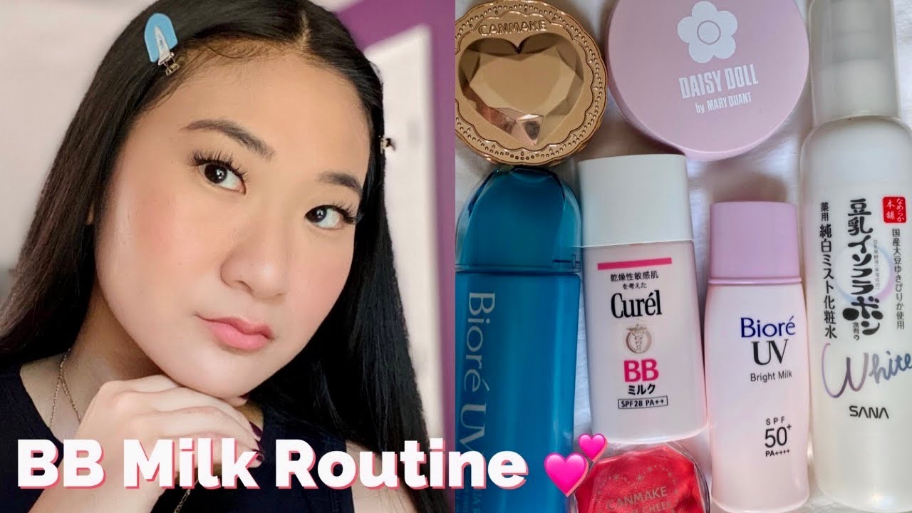 Japanese BB Milk everyday routine