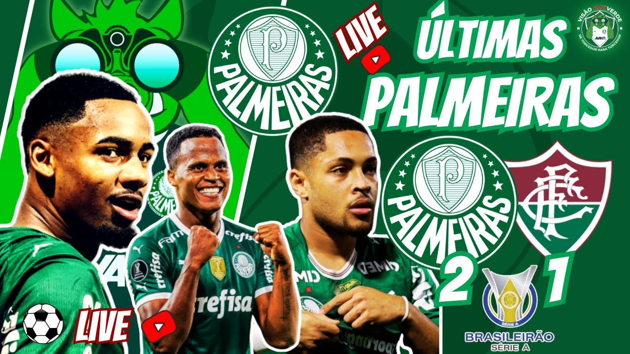🚨#AOVIVO - PEGA A VISÃO: PÓS-JOGO PALMEIRAS 2X1 FLUMINENSE | COLETIVA | ÚLTIMAS NOTÍCIAS DO VERDÃO