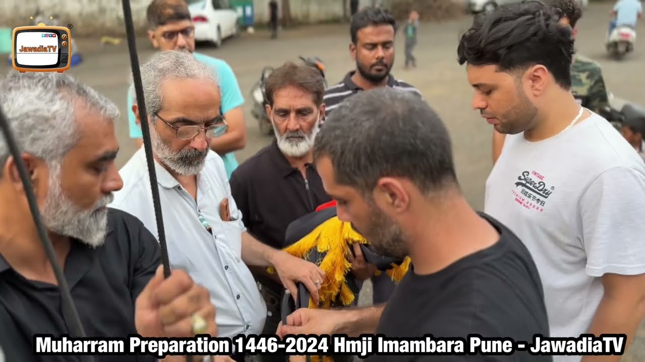 Muharram preparation at Hmji Imambara Pune India 1446-2024