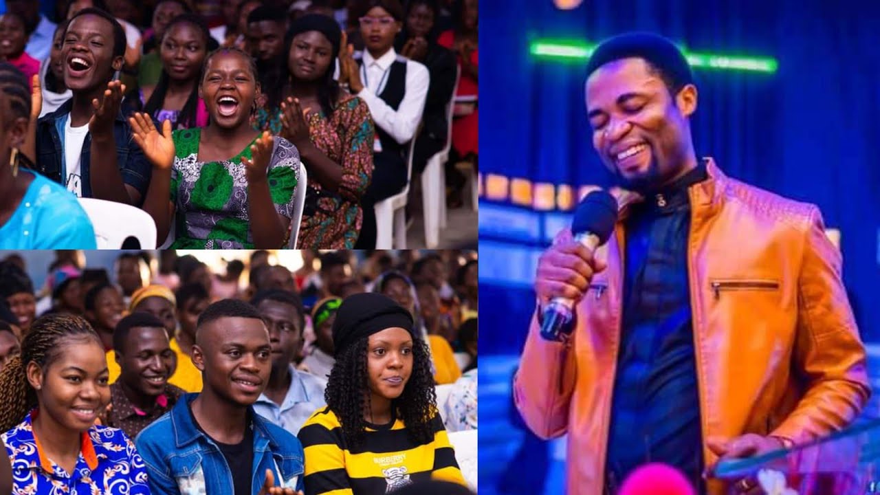 THE WHOLE CONGREGATION COULDN'T STOP LAUGHING AS APOSTLE MICHAEL OROKPO STARTED SAYING THIS THINGS