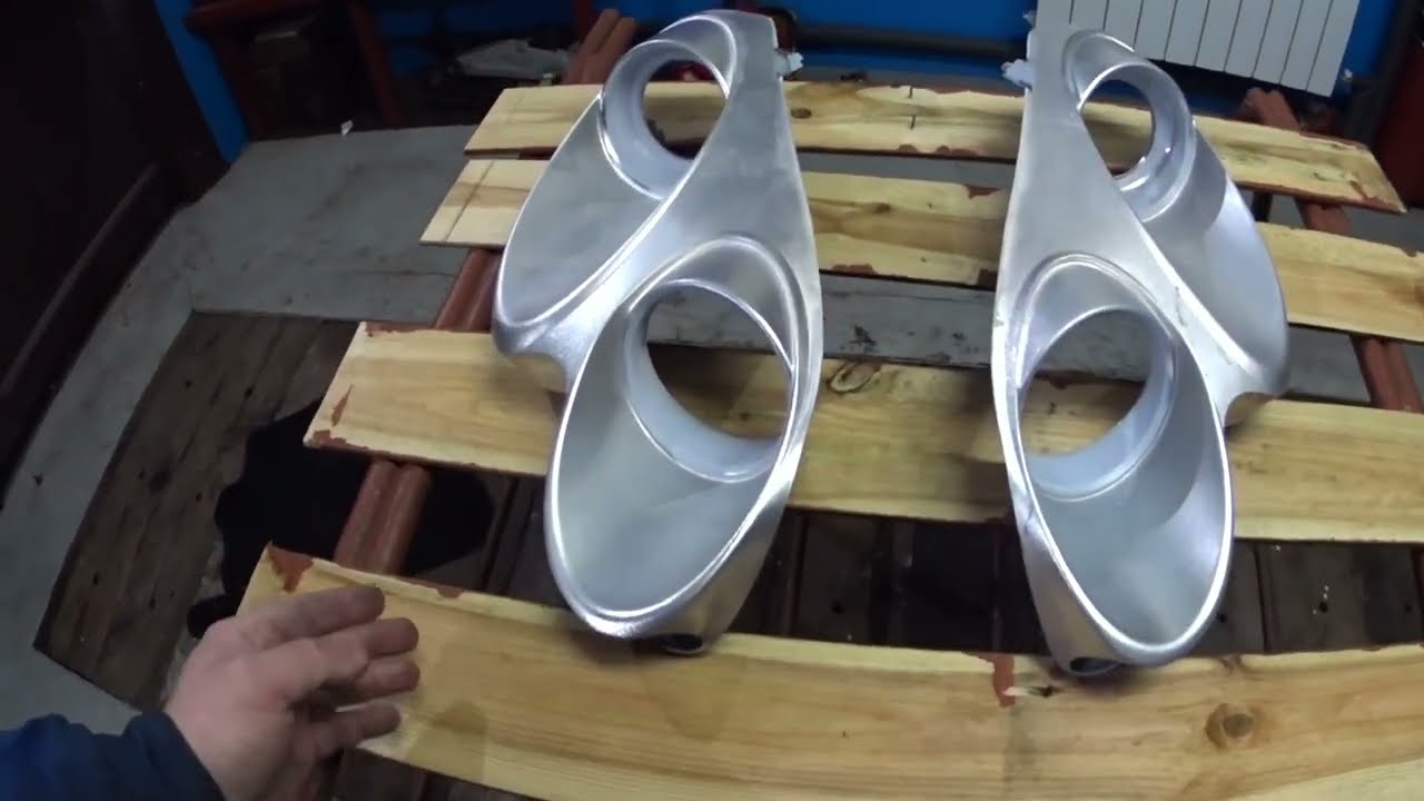 Smart 454 Forfour reflektory, regeneracja
