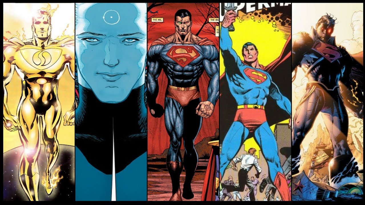 Las 5 versiones más poderosas de Superman