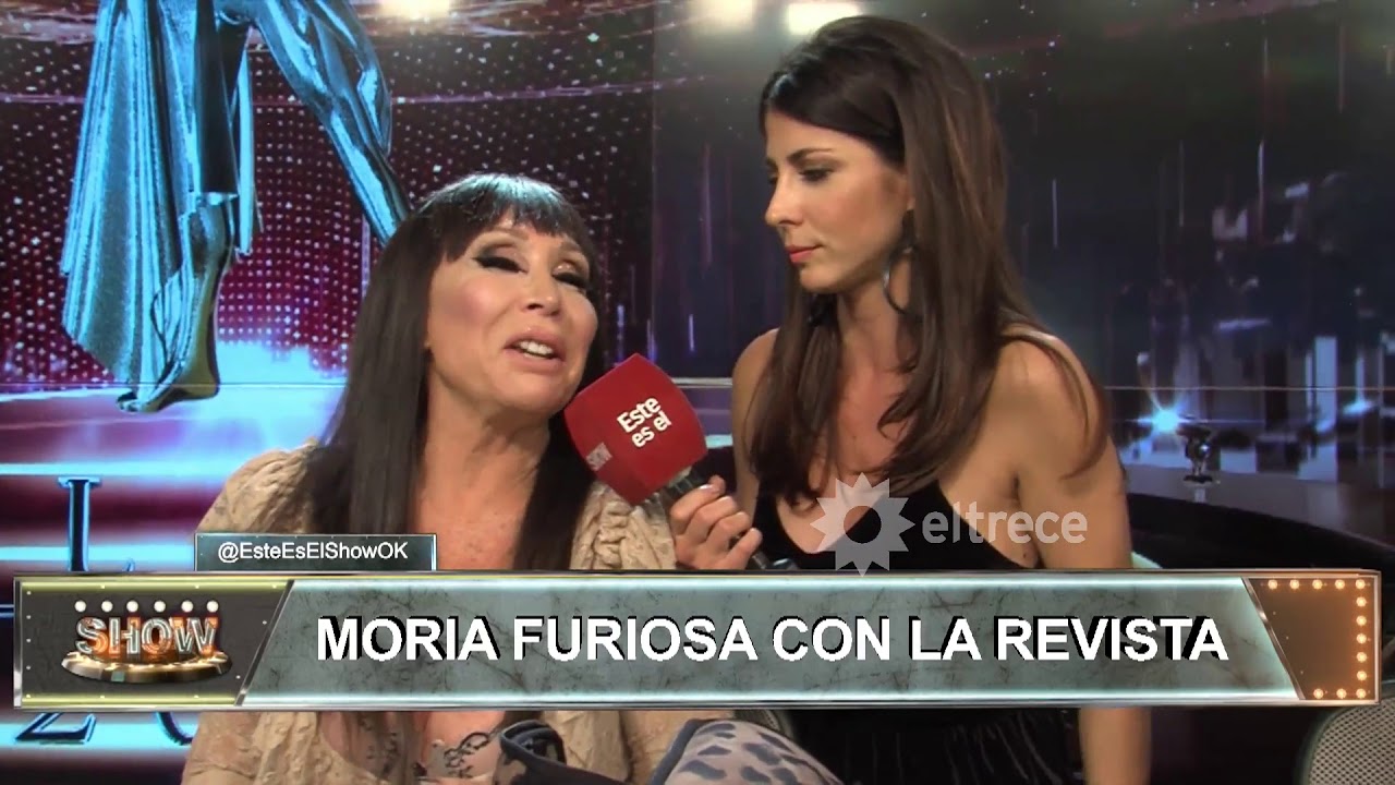 Moria Casán furiosa por no ser convocada en la tapa de una revista