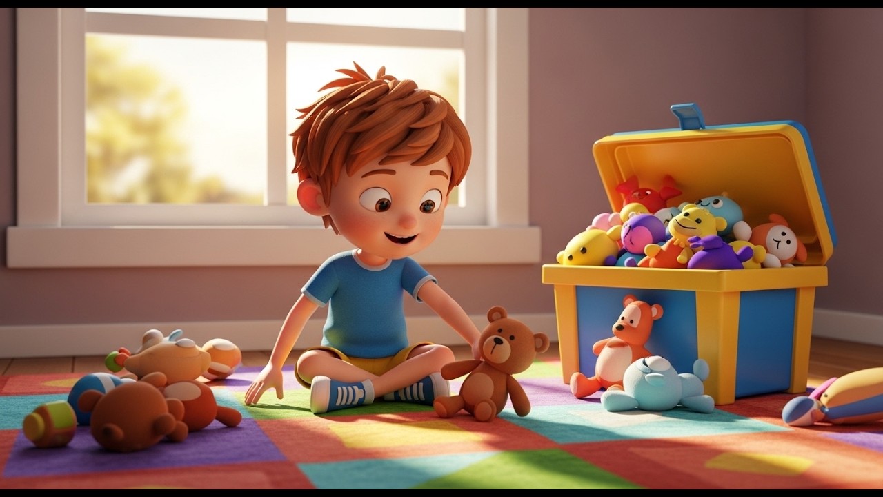 Clean Up Toy Song | Fun Kids Song | Preschool Sing Along